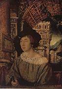 Hans Holbein Portrait of young people oil painting reproduction